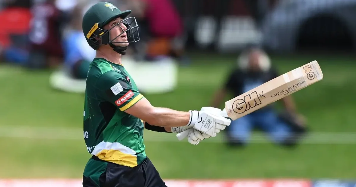 6,6,6,6,6,W: Will Young Smashes 5 Consecutive Sixes And Dismissed On Louis Delport's 6th Ball