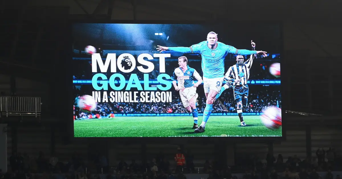 Erling Haaland Makes History: Breaks Premier League Record For Most Goals In A Season