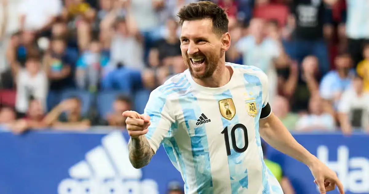 Most goals in international football - Lionel Messi