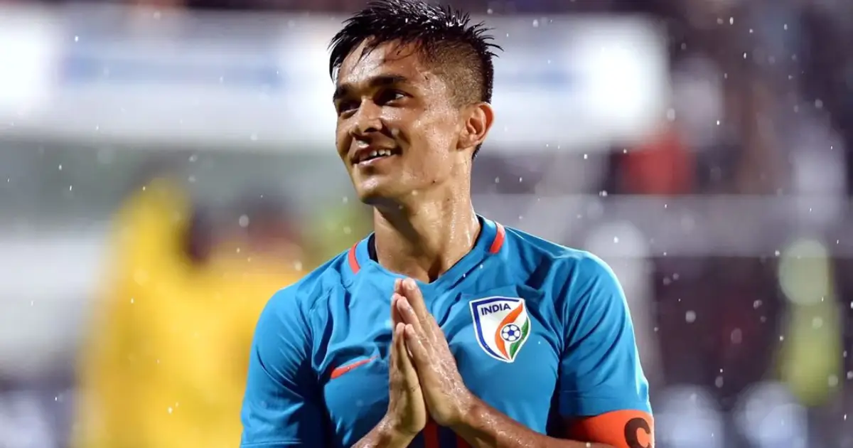 Most goals in international football - Sunil Chhetri