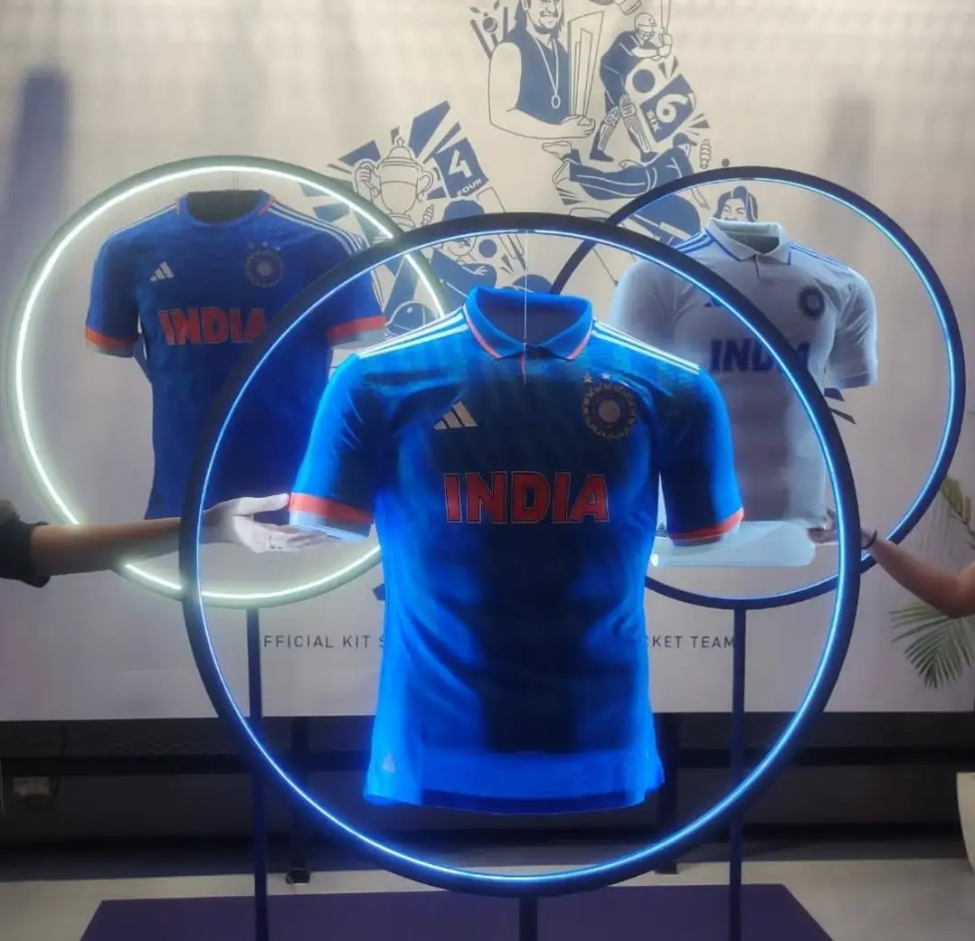VIDEO: Adidas Unveils Stylish Team India Jersey For All Formats
