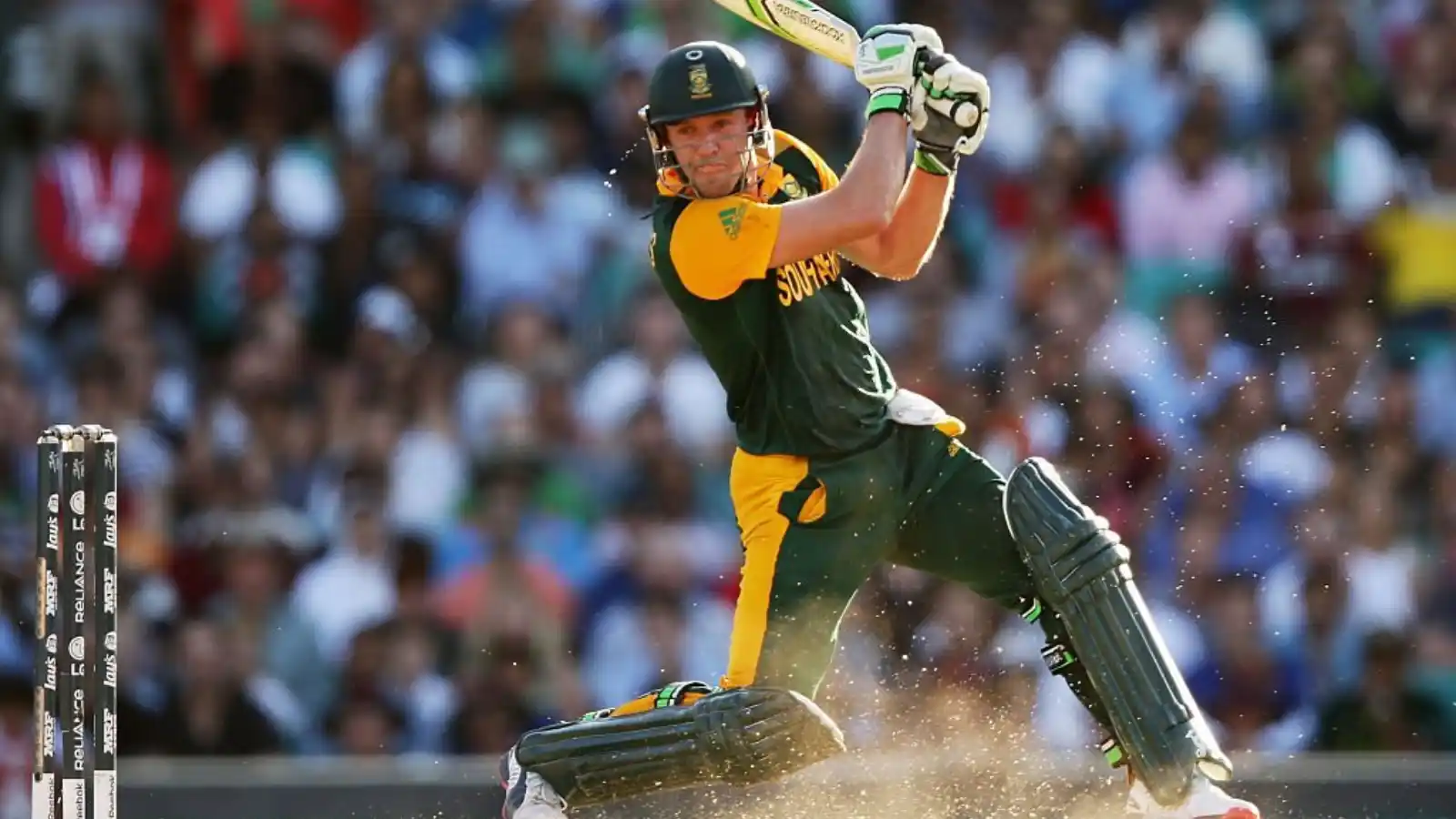 Most Runs In ODI Cricket World Cup - AB de Villiers - 1207 Runs