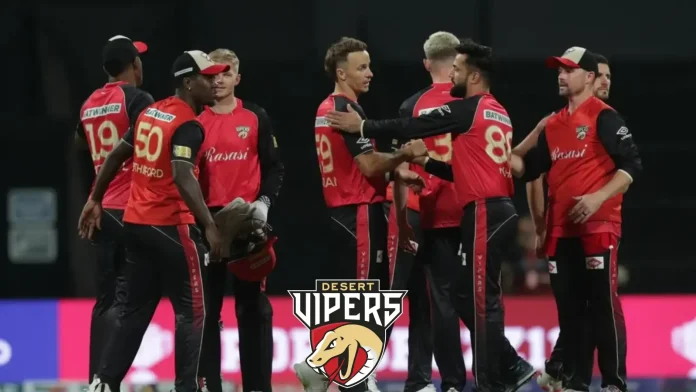 Desert Vipers ILT20 2024: Captain, Squad, Players List and Schedule – International League T20